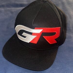 GR Black and Red Logo Cap